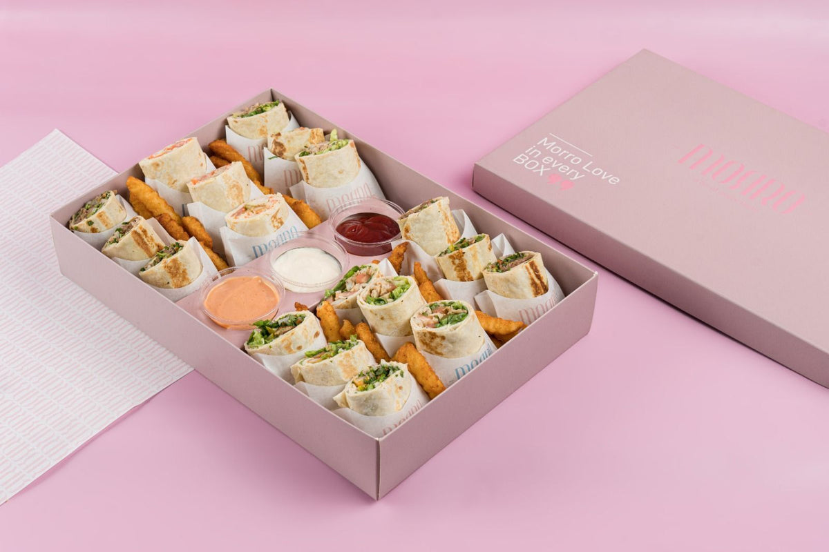 Mini Sandwich Wrap Box (3 Types) 18 PCs