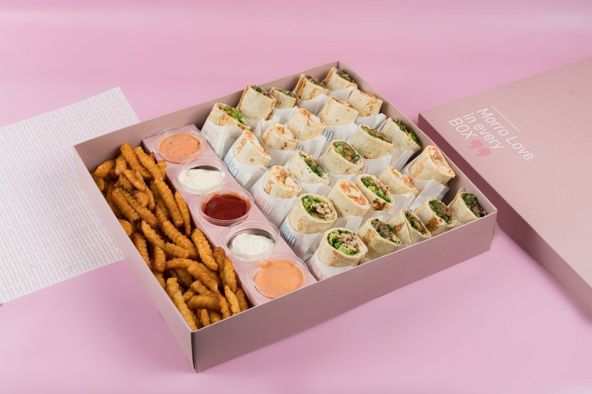 Mini Sandwich Wrap Box (4 Types) 24 PCs